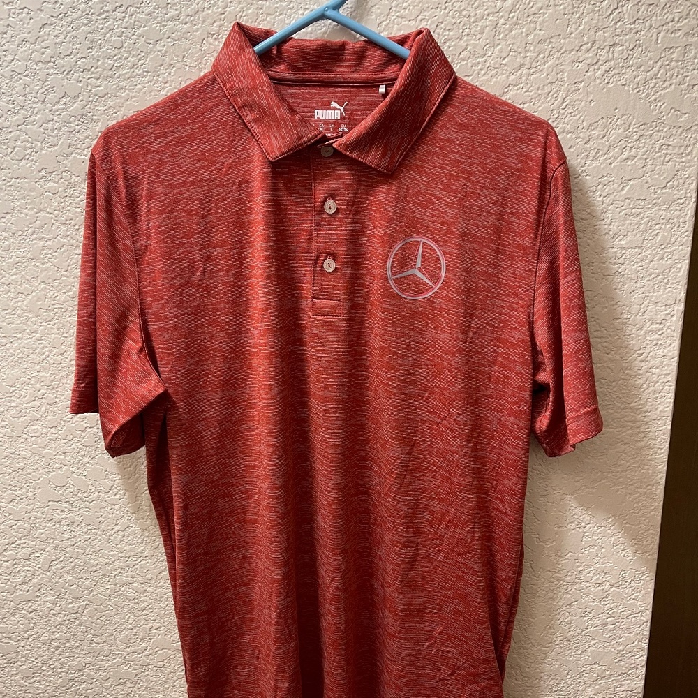 Mercedes x Puma Mens Golf Shirt